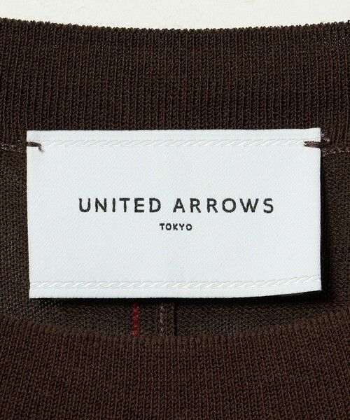 UNITED ARROWS / ユナイテッドアローズ ニット・セーター | ミニハイネック フレンチスリーブ ニット リンキング -ウォッシャブル- | 詳細20