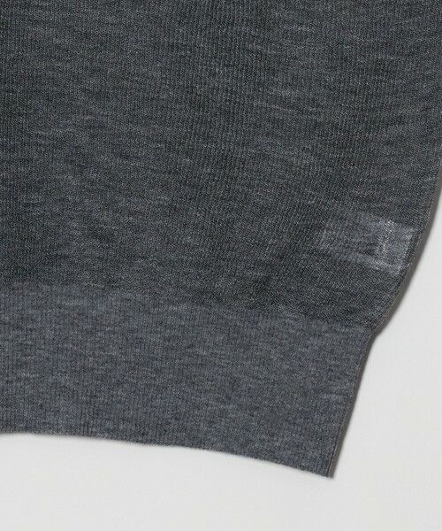 UNITED ARROWS / ユナイテッドアローズ ベスト | ミニ Vネック フレンチスリーブ ニット ‐ウォッシャブル‐ | 詳細10