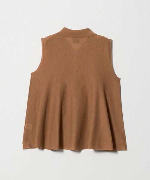 UNITED ARROWS / ユナイテッドアローズ ニット・セーター | ペプラム フレア ノースリーブ ニット ‐ウォッシャブル‐ | 詳細15