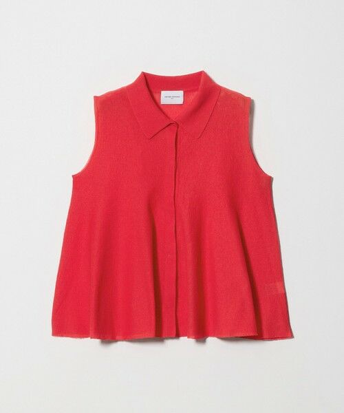 UNITED ARROWS / ユナイテッドアローズ ニット・セーター | ペプラム フレア ノースリーブ ニット ‐ウォッシャブル‐ | 詳細25
