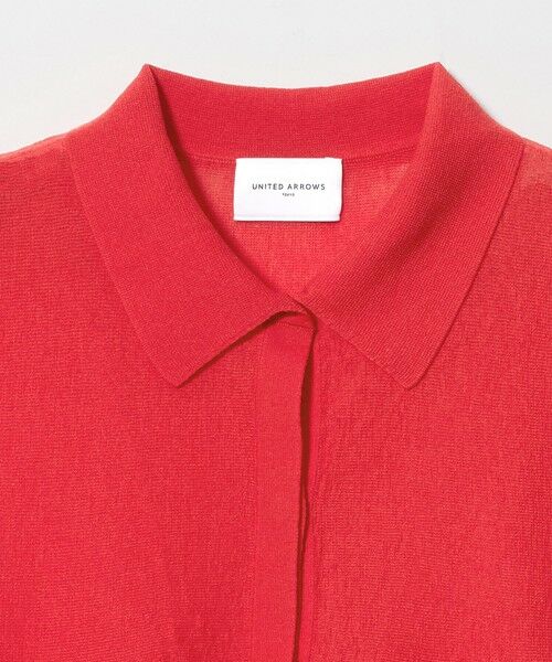 UNITED ARROWS / ユナイテッドアローズ ニット・セーター | ペプラム フレア ノースリーブ ニット ‐ウォッシャブル‐ | 詳細26