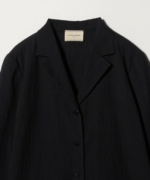 UNITED ARROWS / ユナイテッドアローズ シャツ・ブラウス | クレープ シャツ ジャケット ‐ウォッシャブル‐ | 詳細1