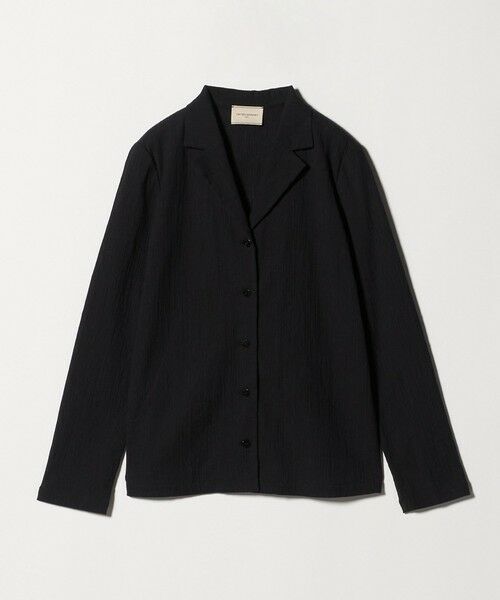 UNITED ARROWS / ユナイテッドアローズ シャツ・ブラウス | クレープ シャツ ジャケット ‐ウォッシャブル‐（BLACK）