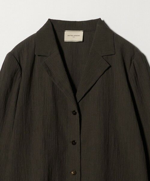 UNITED ARROWS / ユナイテッドアローズ シャツ・ブラウス | クレープ シャツ ジャケット ‐ウォッシャブル‐ | 詳細5