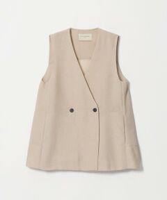 UNITED ARROWS / ユナイテッドアローズ ベスト | シアー バックフレア ベスト ‐ウォッシャブル‐