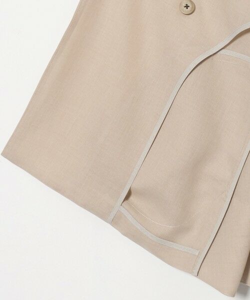 UNITED ARROWS / ユナイテッドアローズ ベスト | シアー バックフレア ベスト ‐ウォッシャブル‐ | 詳細6