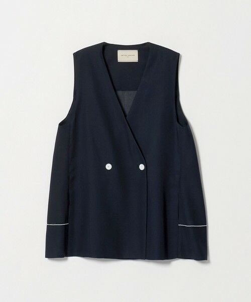 UNITED ARROWS / ユナイテッドアローズ ベスト | シアー バックフレア ベスト ‐ウォッシャブル‐ | 詳細13