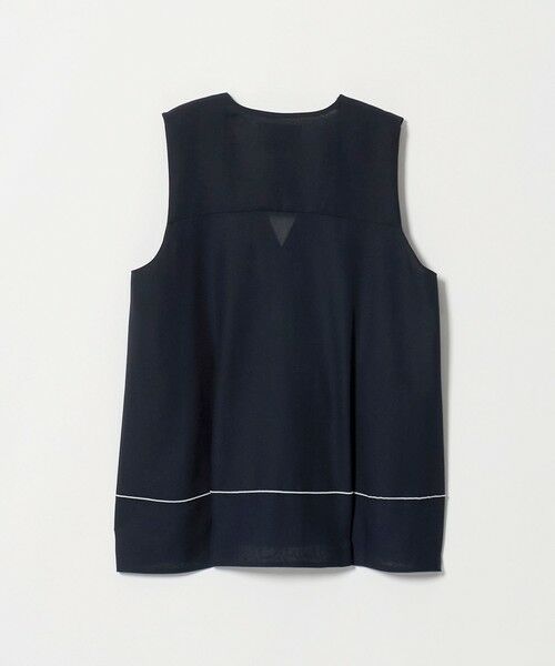 UNITED ARROWS / ユナイテッドアローズ ベスト | シアー バックフレア ベスト ‐ウォッシャブル‐ | 詳細14