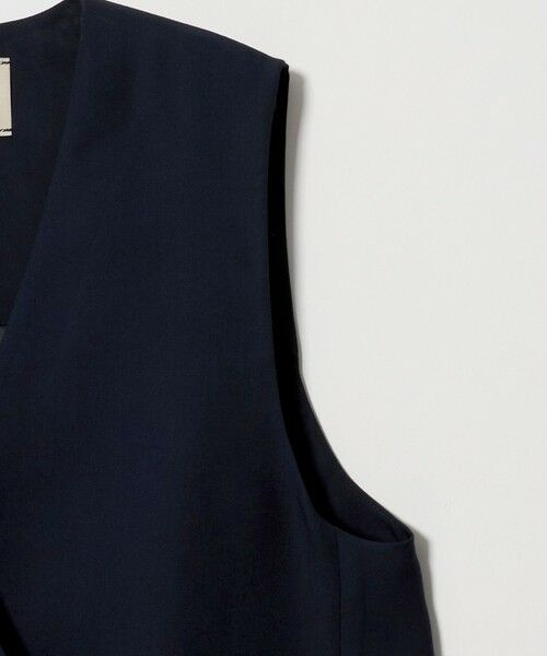 UNITED ARROWS / ユナイテッドアローズ ベスト | シアー バックフレア ベスト ‐ウォッシャブル‐ | 詳細16