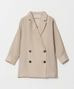 UNITED ARROWS / ユナイテッドアローズ テーラードジャケット | シアー ドルマン ブラウス ジャケット ‐ウォッシャブル‐