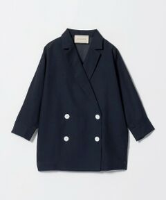 UNITED ARROWS / ユナイテッドアローズ テーラードジャケット | シアー ドルマン ブラウス ジャケット ‐ウォッシャブル‐