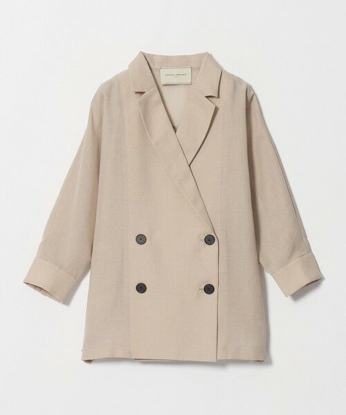 UNITED ARROWS / ユナイテッドアローズ テーラードジャケット | シアー ドルマン ブラウス ジャケット ‐ウォッシャブル‐ | 詳細5