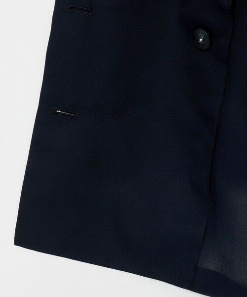 UNITED ARROWS / ユナイテッドアローズ テーラードジャケット | シアー ドルマン ブラウス ジャケット ‐ウォッシャブル‐ | 詳細9