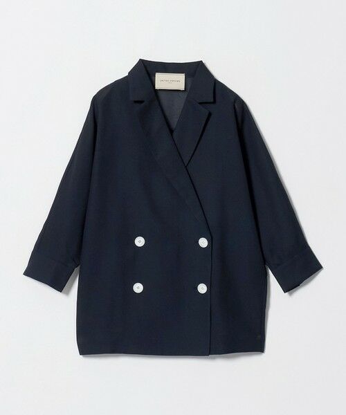 UNITED ARROWS / ユナイテッドアローズ テーラードジャケット | シアー ドルマン ブラウス ジャケット ‐ウォッシャブル‐ | 詳細14
