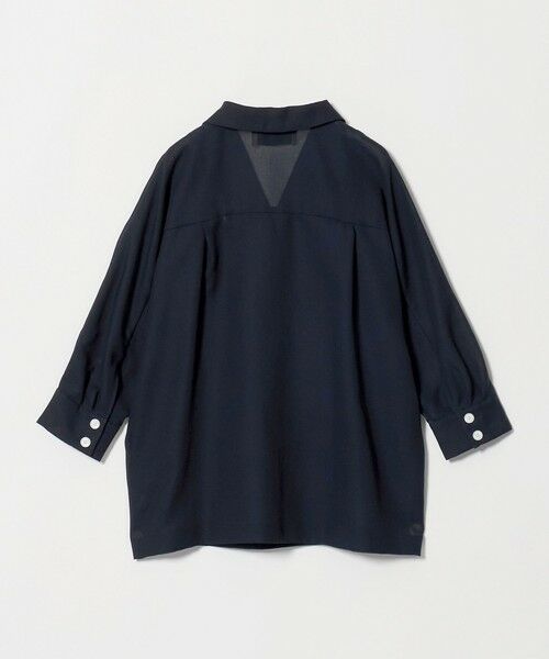 UNITED ARROWS / ユナイテッドアローズ テーラードジャケット | シアー ドルマン ブラウス ジャケット ‐ウォッシャブル‐ | 詳細15