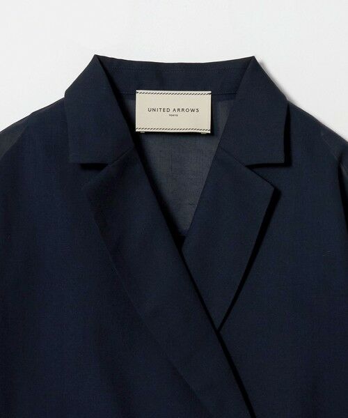 UNITED ARROWS / ユナイテッドアローズ テーラードジャケット | シアー ドルマン ブラウス ジャケット ‐ウォッシャブル‐ | 詳細16