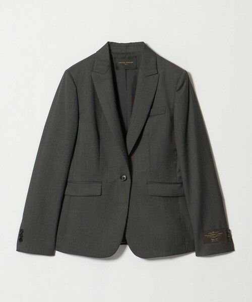 UNITED ARROWS / ユナイテッドアローズ テーラードジャケット | Vitale Barberis Canonico テーラード ジャケット（DK.GRAY）
