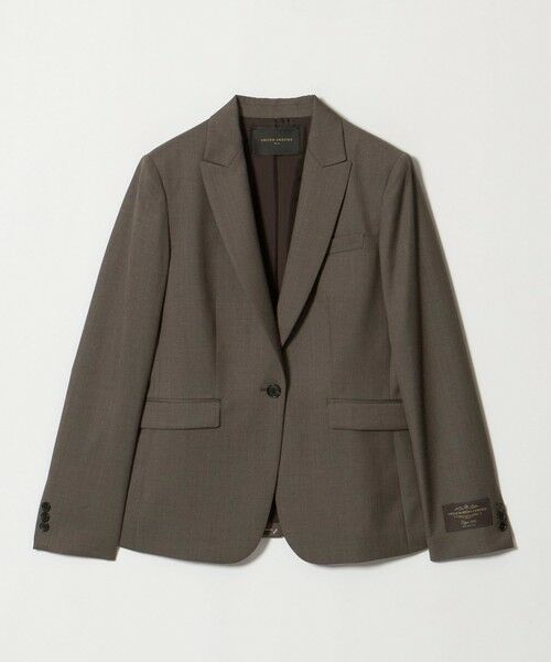 UNITED ARROWS / ユナイテッドアローズ テーラードジャケット | Vitale Barberis Canonico テーラード ジャケット（DK.BROWN）