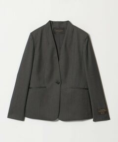UNITED ARROWS / ユナイテッドアローズ ノーカラージャケット | Vitale Barberis Canonico ノーラペル ジャケット