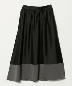 UNITED ARROWS / ユナイテッドアローズ ロング・マキシ丈スカート | シルキー ギャザー スカート ‐ウォッシャブル‐