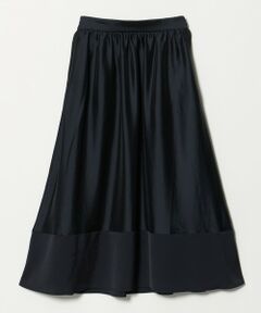 UNITED ARROWS / ユナイテッドアローズ ロング・マキシ丈スカート | シルキー ギャザー スカート ‐ウォッシャブル‐