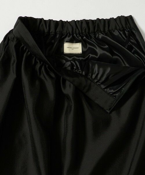UNITED ARROWS / ユナイテッドアローズ ロング・マキシ丈スカート | シルキー ギャザー スカート ‐ウォッシャブル‐ | 詳細1