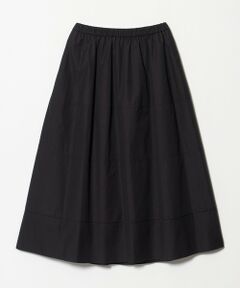UNITED ARROWS / ユナイテッドアローズ ミニ・ひざ丈スカート | シルキー ギャザー フレア スカート ‐ウォッシャブル‐
