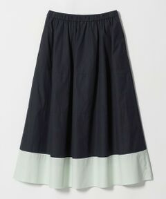 UNITED ARROWS / ユナイテッドアローズ ミニ・ひざ丈スカート | シルキー ギャザー フレア スカート ‐ウォッシャブル‐