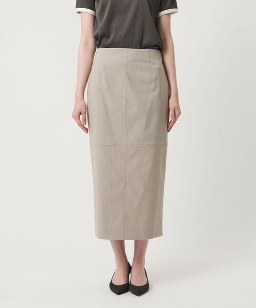 UNITED ARROWS / ユナイテッドアローズ ミニ・ひざ丈スカート | モク タイト ロングスカート ‐ウォッシャブル‐ | 詳細13
