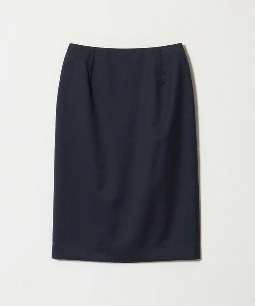 UNITED ARROWS / ユナイテッドアローズ ミニ・ひざ丈スカート | Vitale Barberis Canonico タイトスカート（NAVY）