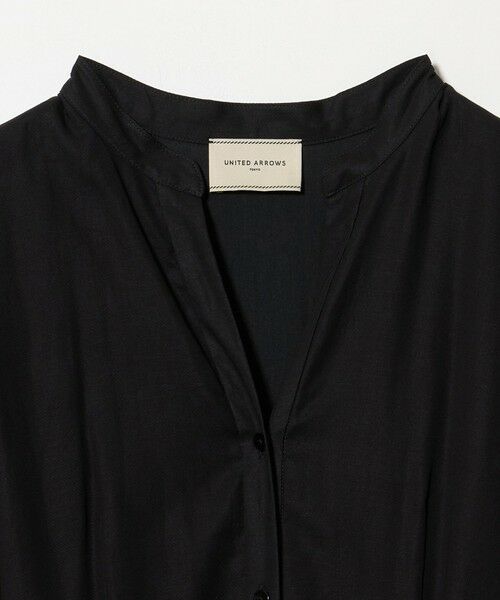 UNITED ARROWS / ユナイテッドアローズ ロング・マキシ丈ワンピース | コットン キャップスリーブ ワンピース | 詳細4
