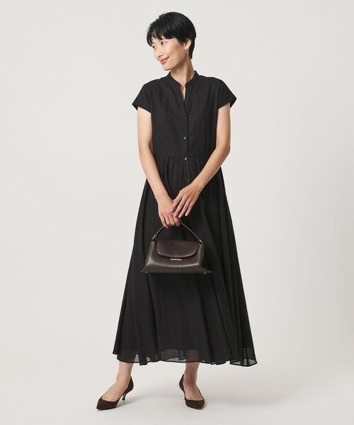 UNITED ARROWS / ユナイテッドアローズ ロング・マキシ丈ワンピース | コットン キャップスリーブ ワンピース | 詳細2