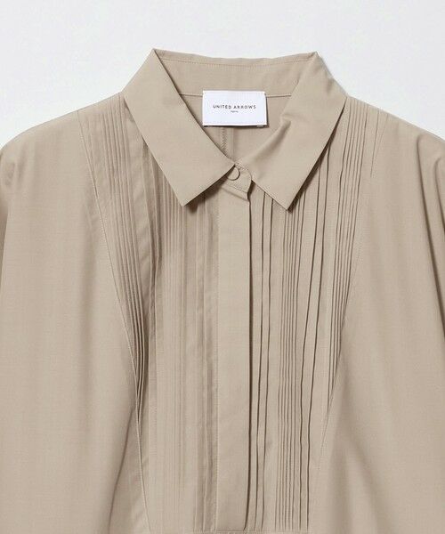 UNITED ARROWS / ユナイテッドアローズ ロング・マキシ丈ワンピース | タック シャツ ワンピース | 詳細15