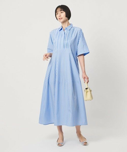 UNITED ARROWS / ユナイテッドアローズ ロング・マキシ丈ワンピース | タック シャツ ワンピース | 詳細23
