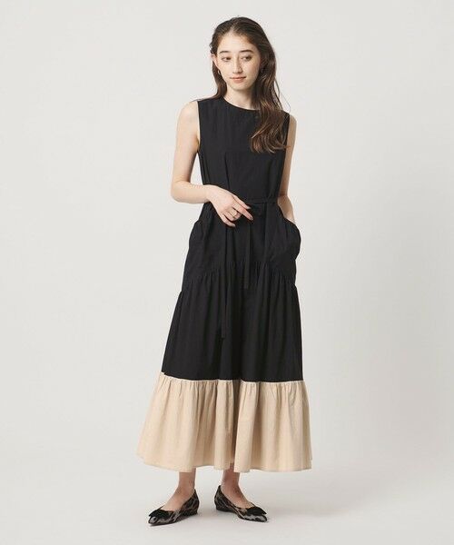 UNITED ARROWS / ユナイテッドアローズ ロング・マキシ丈ワンピース | ポケット ティアード マキシ ワンピース | 詳細2