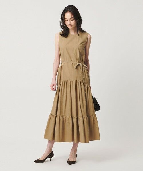 UNITED ARROWS / ユナイテッドアローズ ロング・マキシ丈ワンピース | ポケット ティアード マキシ ワンピース | 詳細7