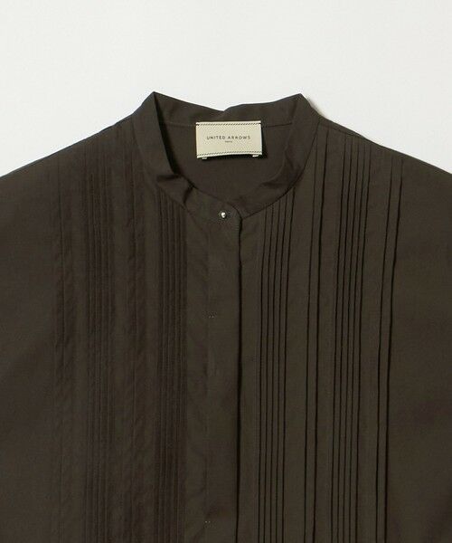 UNITED ARROWS / ユナイテッドアローズ ロング・マキシ丈ワンピース | シルキー ピンタック ワンピース ‐ウォッシャブル‐ | 詳細15