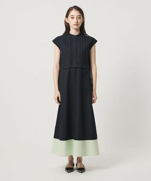 UNITED ARROWS / ユナイテッドアローズ ロング・マキシ丈ワンピース | シルキー ピンタック ワンピース ‐ウォッシャブル‐ | 詳細25