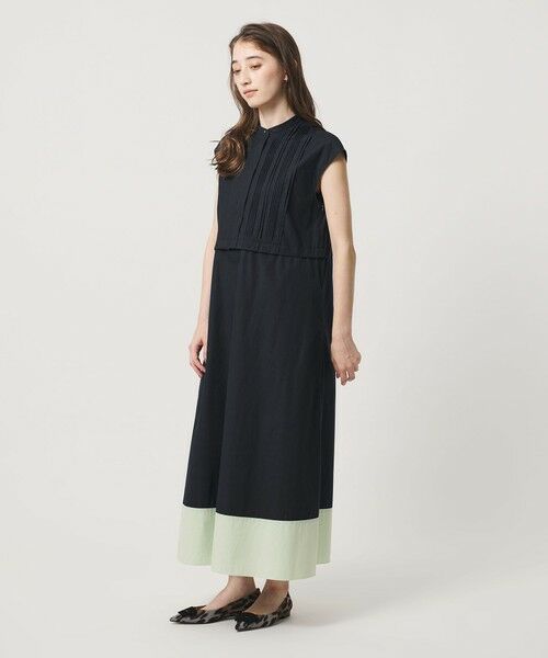 UNITED ARROWS / ユナイテッドアローズ ロング・マキシ丈ワンピース | シルキー ピンタック ワンピース ‐ウォッシャブル‐ | 詳細23