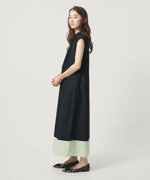 UNITED ARROWS / ユナイテッドアローズ ロング・マキシ丈ワンピース | シルキー ピンタック ワンピース ‐ウォッシャブル‐ | 詳細24