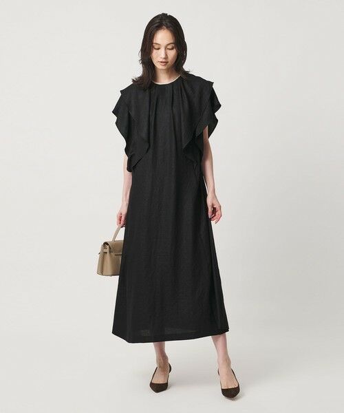 UNITED ARROWS / ユナイテッドアローズ ロング・マキシ丈ワンピース | Spiree IAS フレア ワンピース ‐接触冷感 UVカット ウォッシャブル‐ | 詳細2