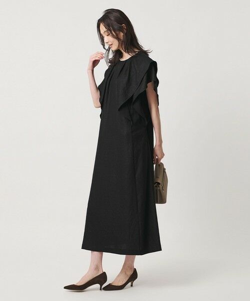 UNITED ARROWS / ユナイテッドアローズ ロング・マキシ丈ワンピース | Spiree IAS フレア ワンピース ‐接触冷感 UVカット ウォッシャブル‐ | 詳細3