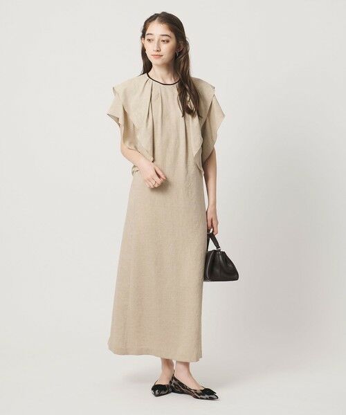 UNITED ARROWS / ユナイテッドアローズ ロング・マキシ丈ワンピース | Spiree IAS フレア ワンピース ‐接触冷感 UVカット ウォッシャブル‐ | 詳細8