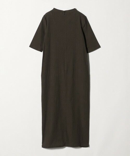 UNITED ARROWS / ユナイテッドアローズ ロング・マキシ丈ワンピース | クレープ ストレート ワンピース ‐ウォッシャブル‐ | 詳細3