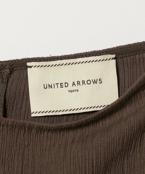 UNITED ARROWS / ユナイテッドアローズ ロング・マキシ丈ワンピース | クレープ ストレート ワンピース ‐ウォッシャブル‐ | 詳細21