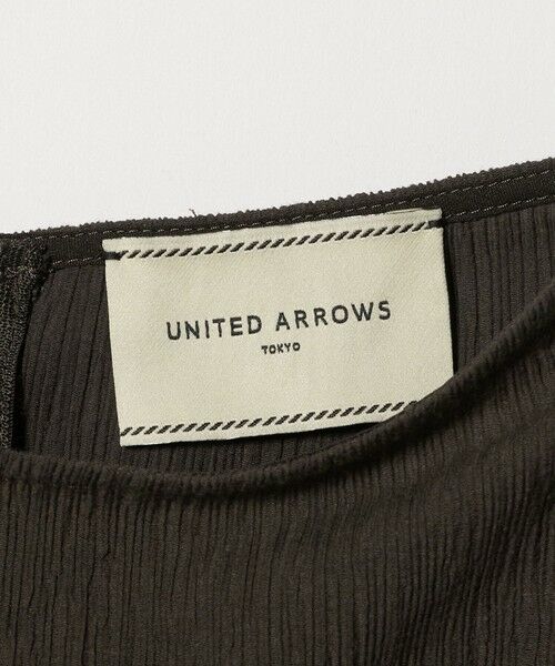 UNITED ARROWS / ユナイテッドアローズ ロング・マキシ丈ワンピース | クレープ ストレート ワンピース ‐ウォッシャブル‐ | 詳細11