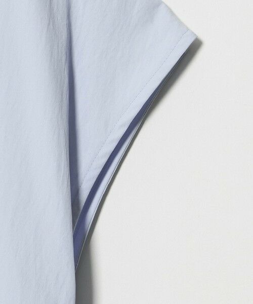 UNITED ARROWS / ユナイテッドアローズ ロング・マキシ丈ワンピース | メロー フリル スキッパー ワンピース ‐防シワ 吸水速乾 UVカット 遮熱性 接触冷感‐ | 詳細7