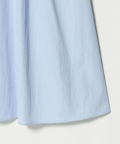 UNITED ARROWS / ユナイテッドアローズ ロング・マキシ丈ワンピース | メロー フリル スキッパー ワンピース ‐防シワ 吸水速乾 UVカット 遮熱性 接触冷感‐ | 詳細4