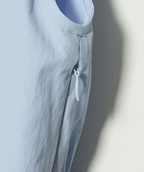 UNITED ARROWS / ユナイテッドアローズ ロング・マキシ丈ワンピース | メロー フリル スキッパー ワンピース ‐防シワ 吸水速乾 UVカット 遮熱性 接触冷感‐ | 詳細5
