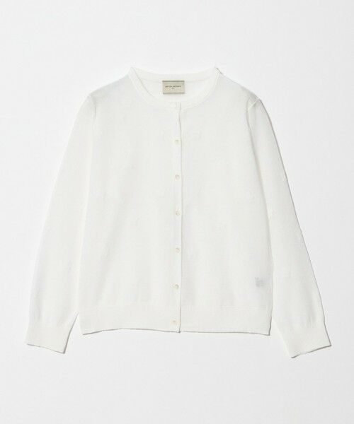 UNITED ARROWS / ユナイテッドアローズ カーディガン・ボレロ | シアー フラワー カーディガン ‐ウォッシャブル‐ | 詳細3